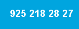 925 218 28 27 925 218 28 27